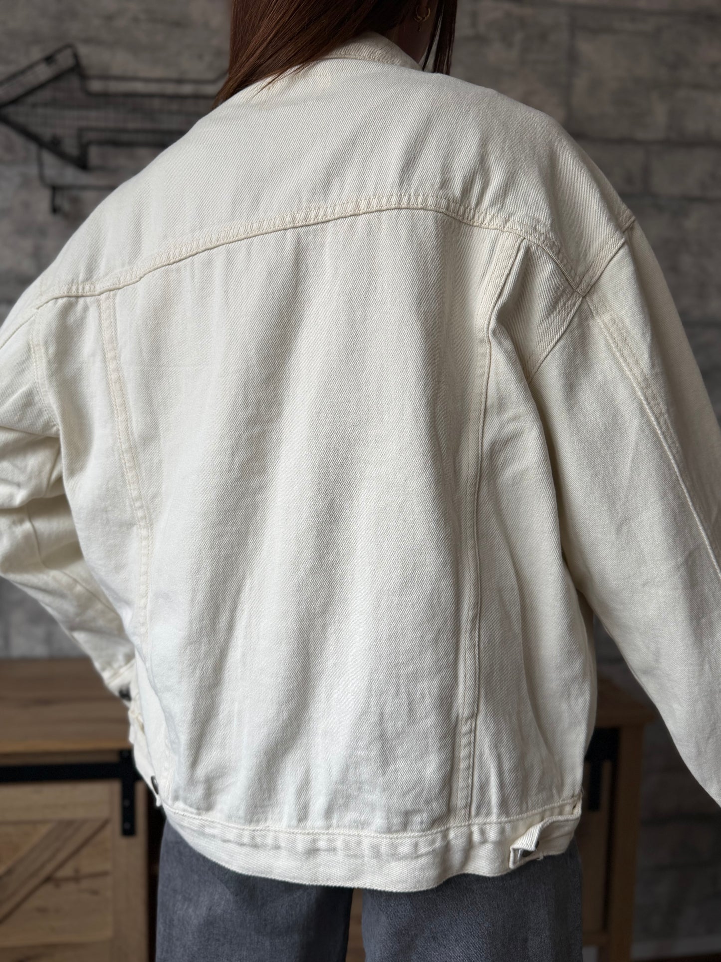 Veste Jean’s Écru