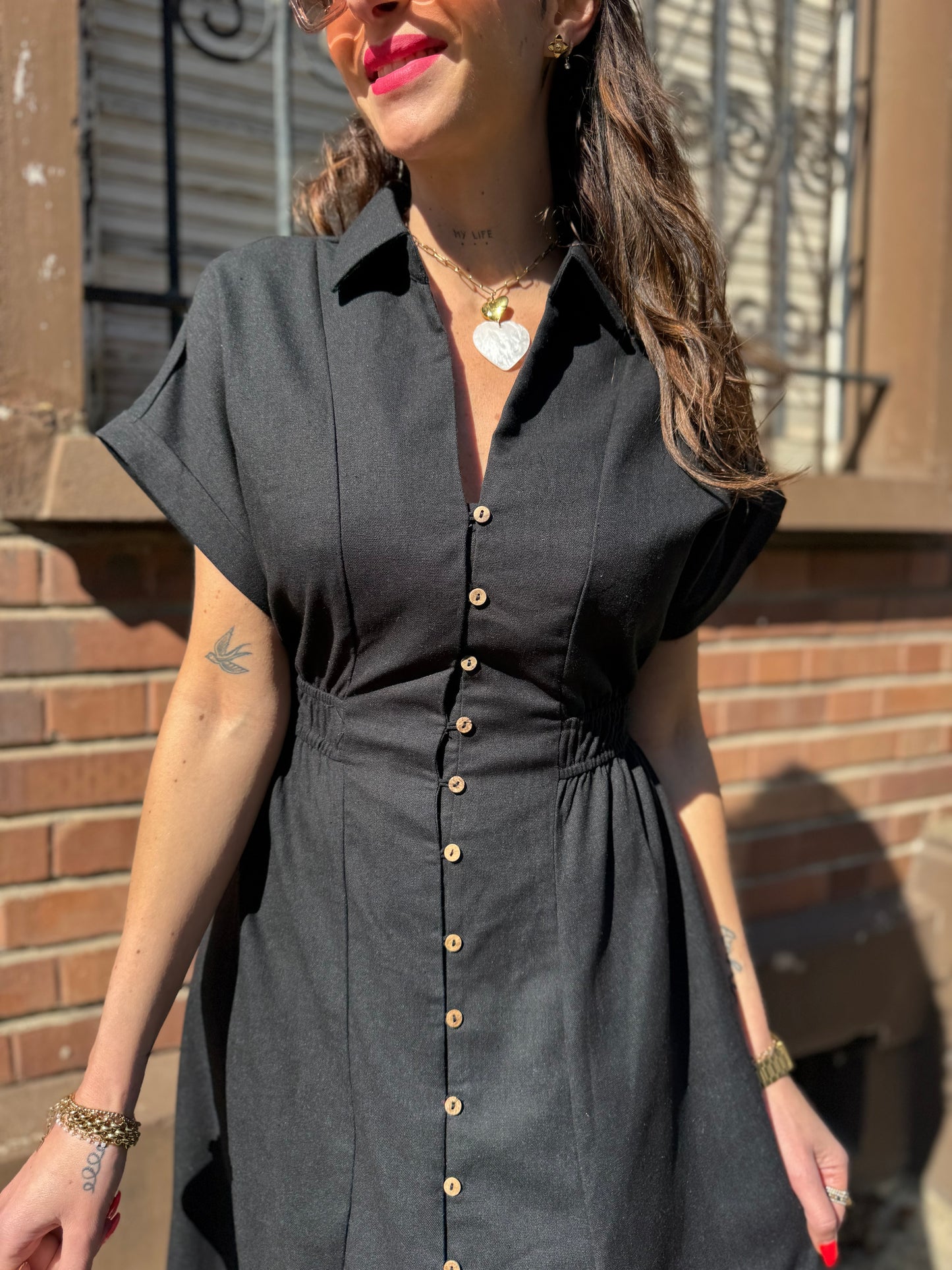 Robe Polette Noir