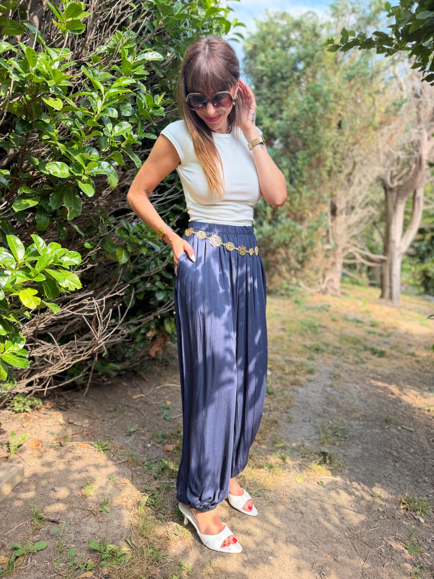 Pantalon Aladin Bleu