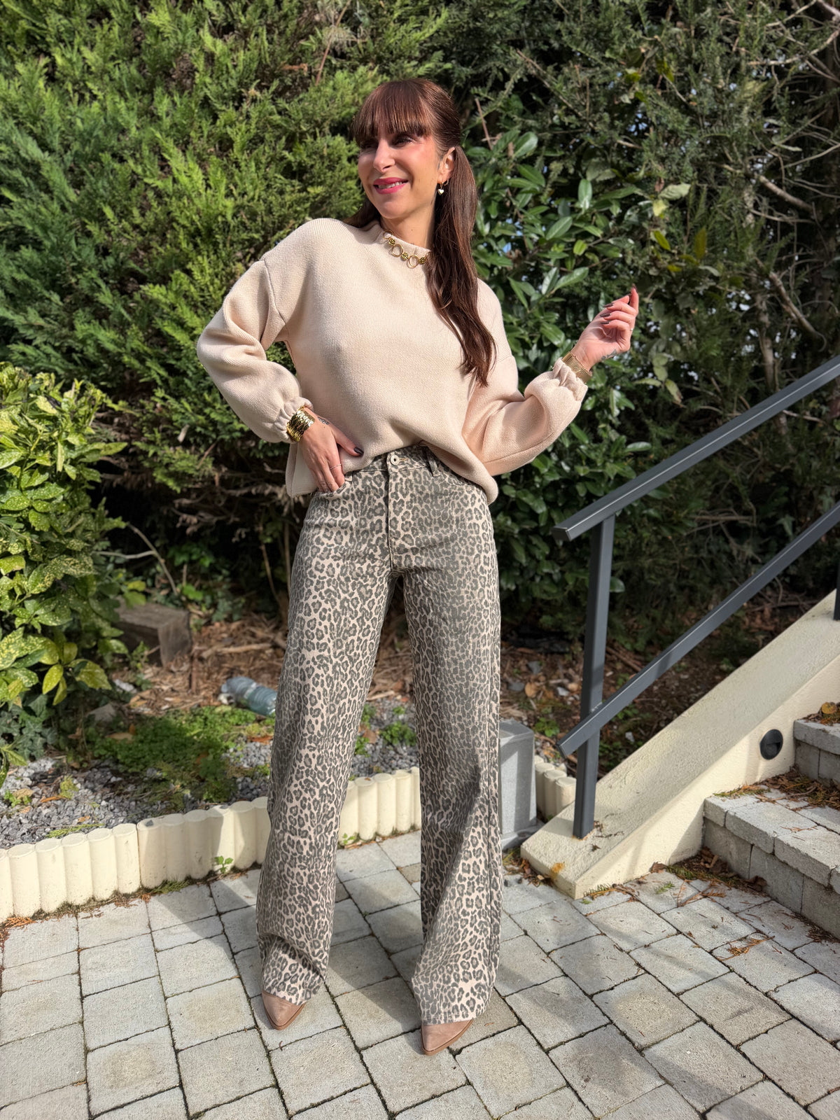 Jean’s Extra Long Leopard