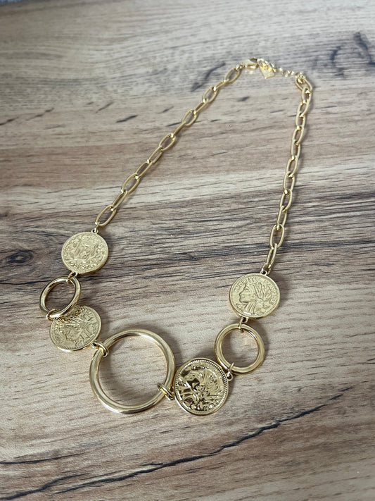 Collier Dame Cercle