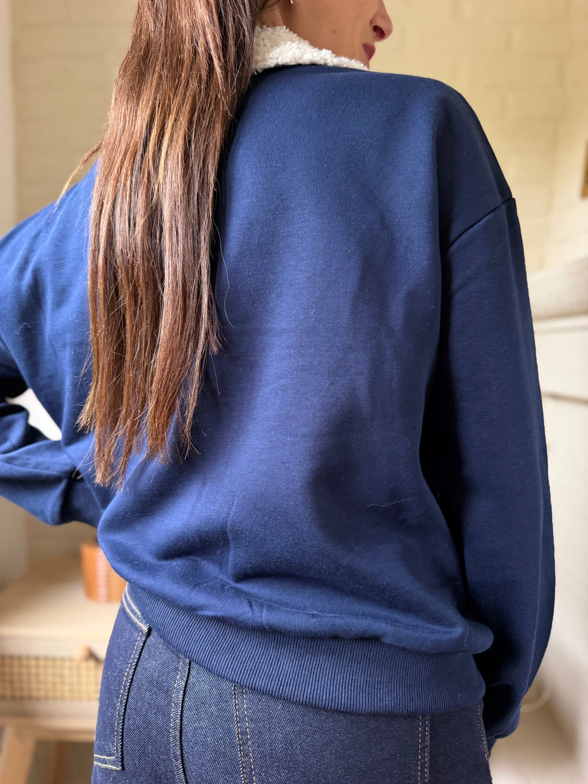 Sweat Smile Bleu Marine