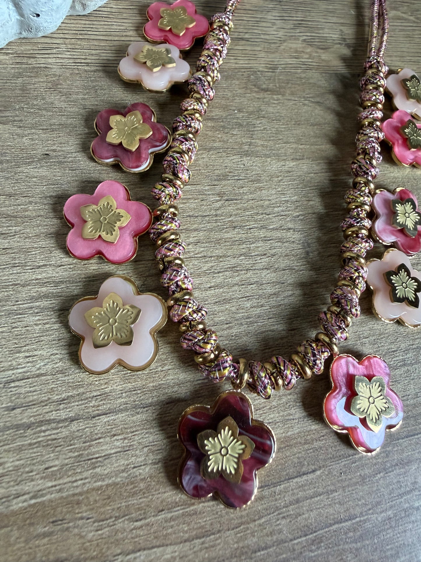 Collier 4 Fleurs