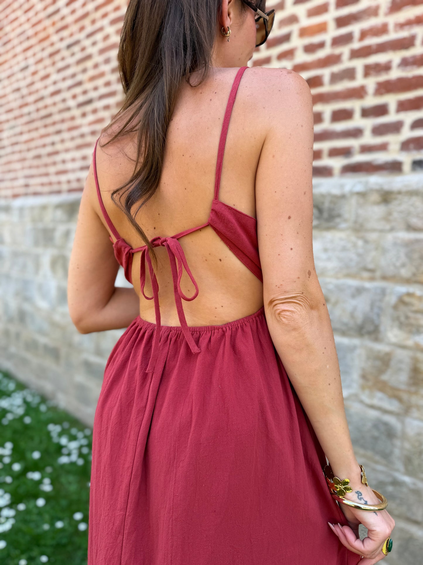 Robe Zoélie Brique
