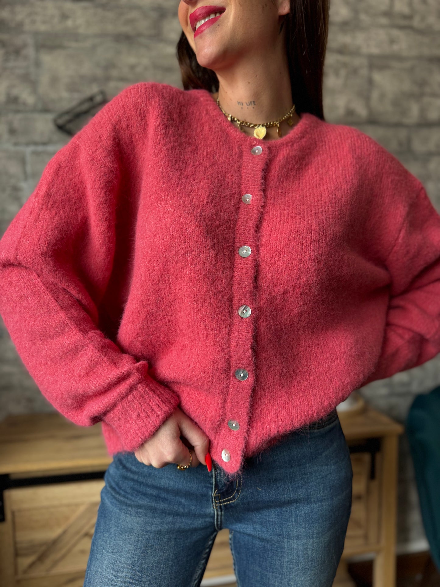 Gilet Elliot Rose
