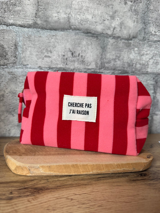 Trousse Cherche Pas J’ai Raison