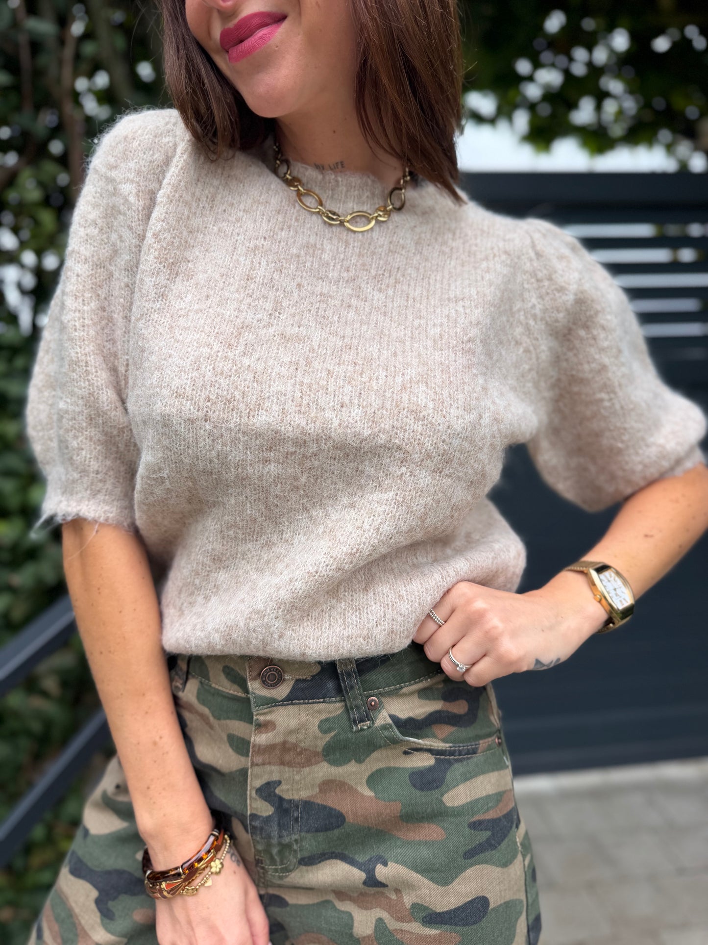 Pull Mathis Beige