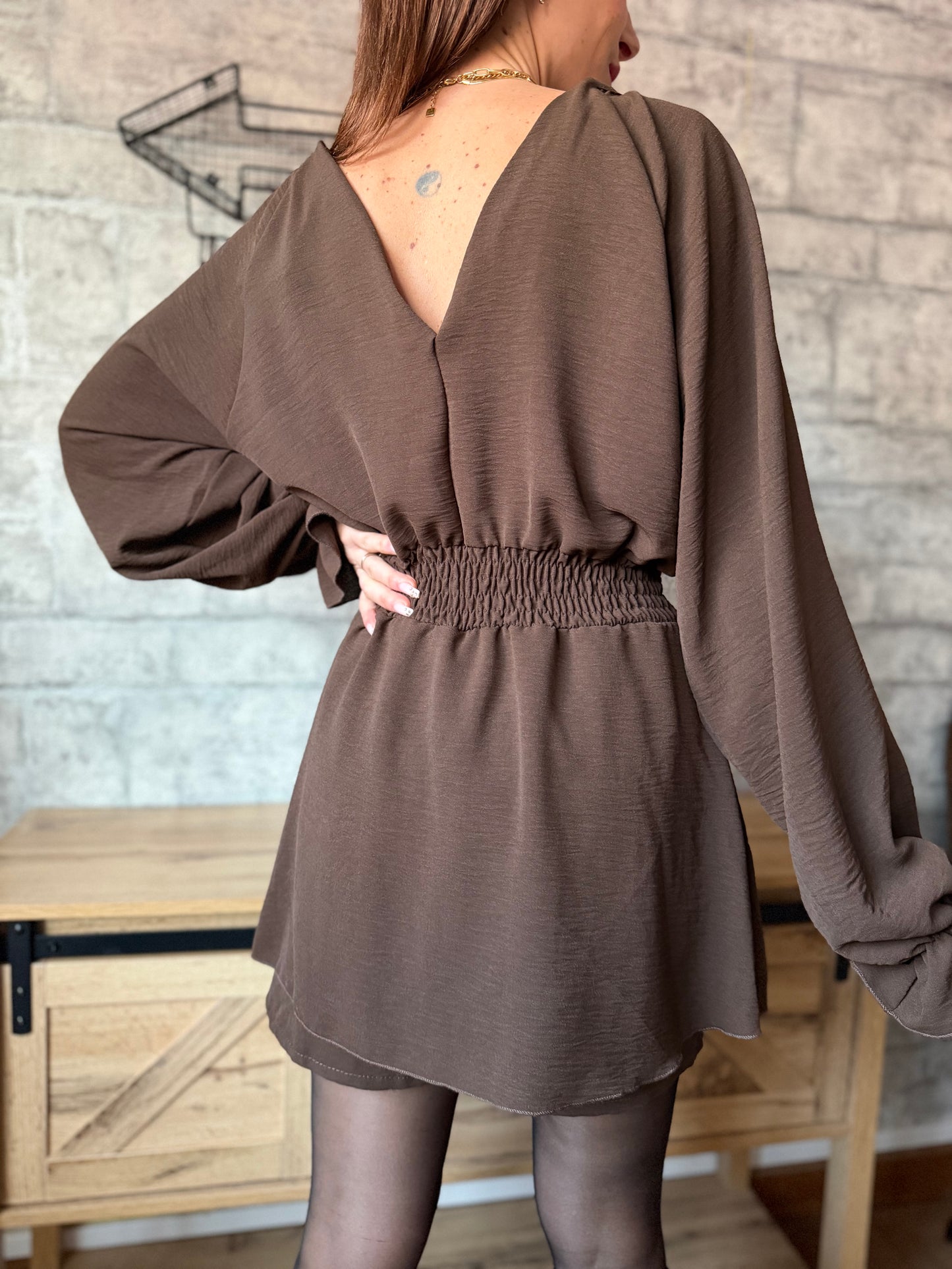 Robe Short Chocolat