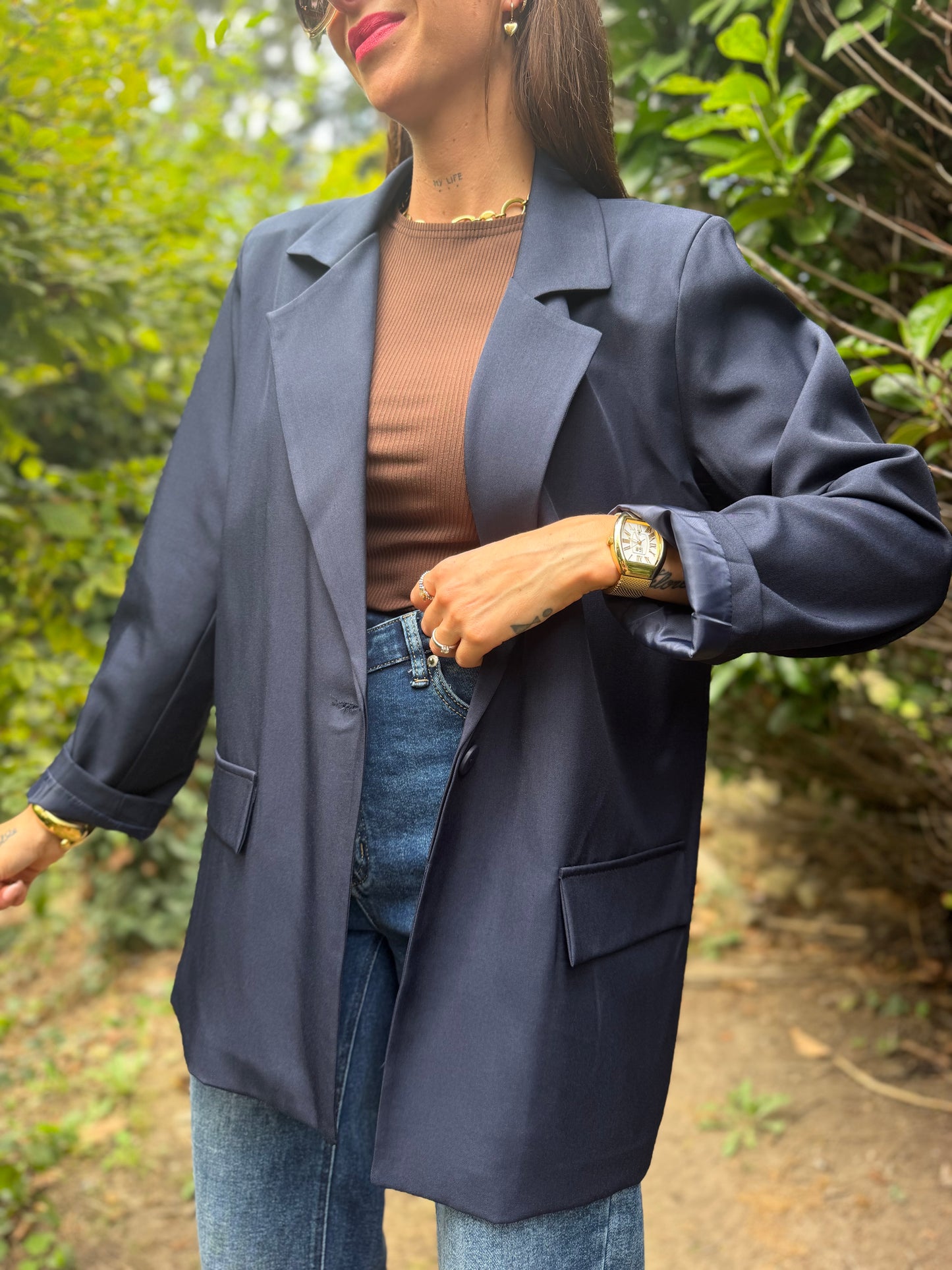 Blazer Michel Bleu Marine