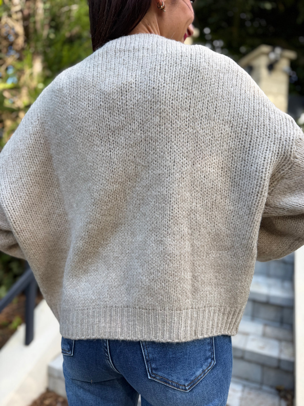 Gilet Cocoon Sable