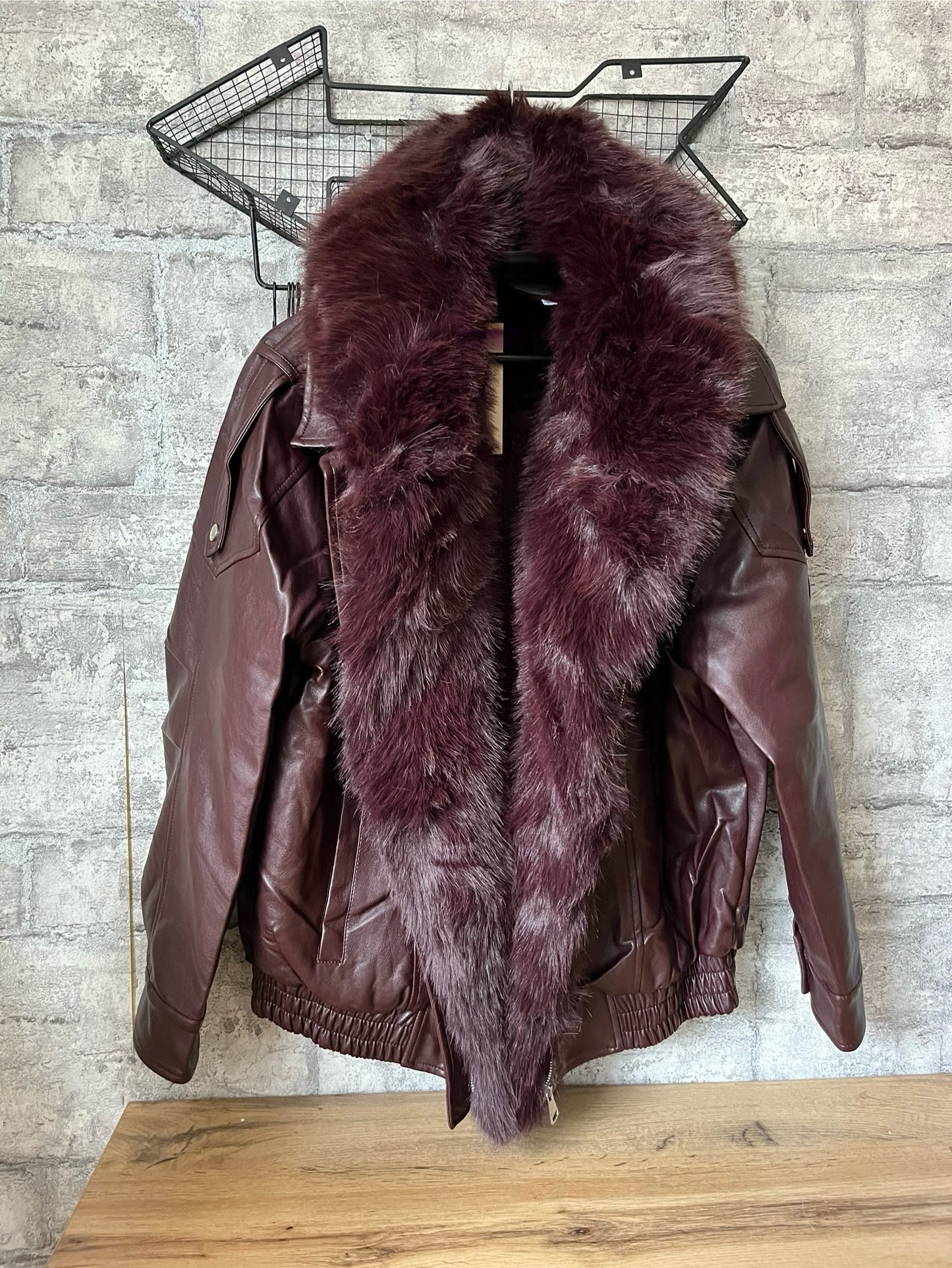 Veste Artika Bordeaux (fourrure amovible)