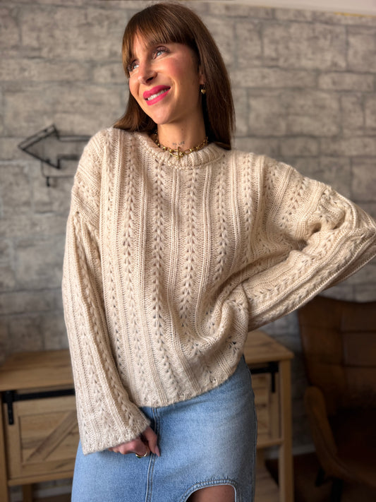 Pull Eden Beige