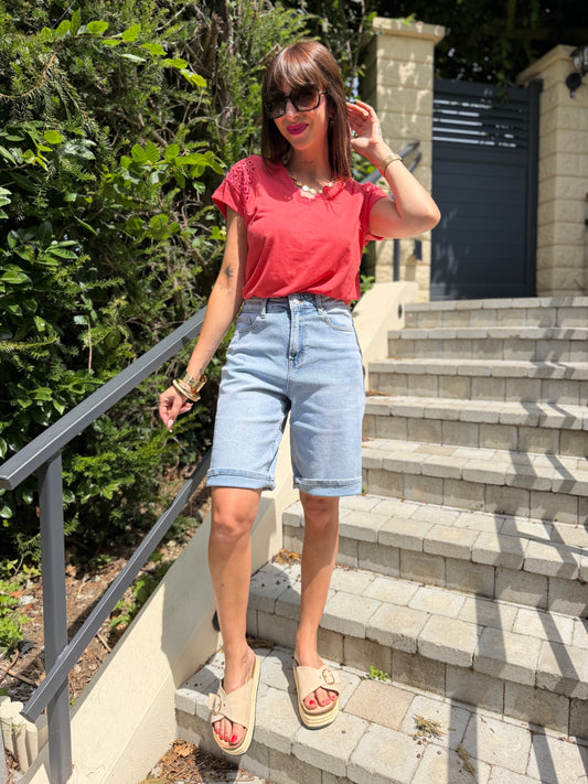 T Shirt Jamy Corail