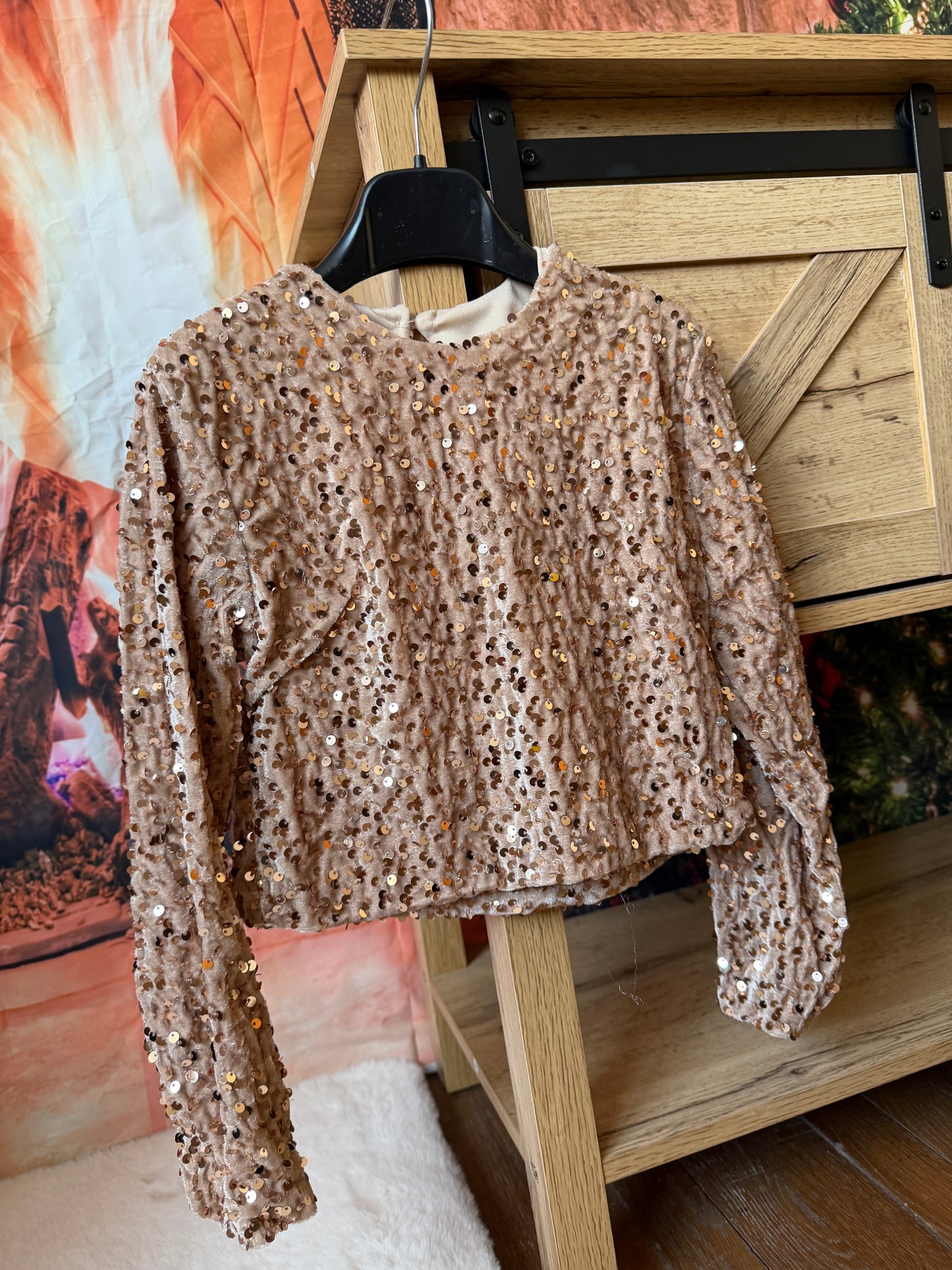 Ensemble Velours Taupe ENFANT