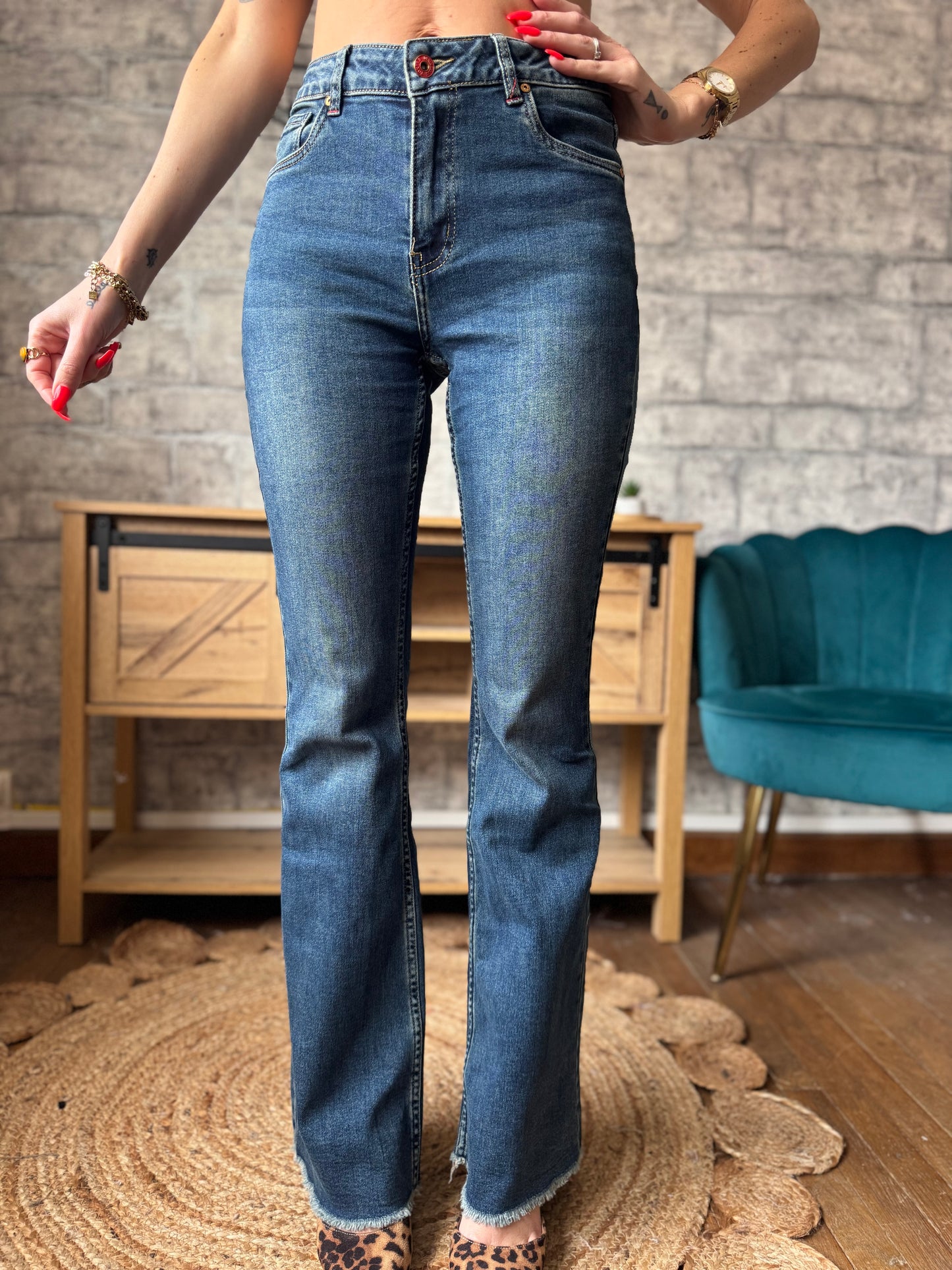 Jean's Bootcut Frange