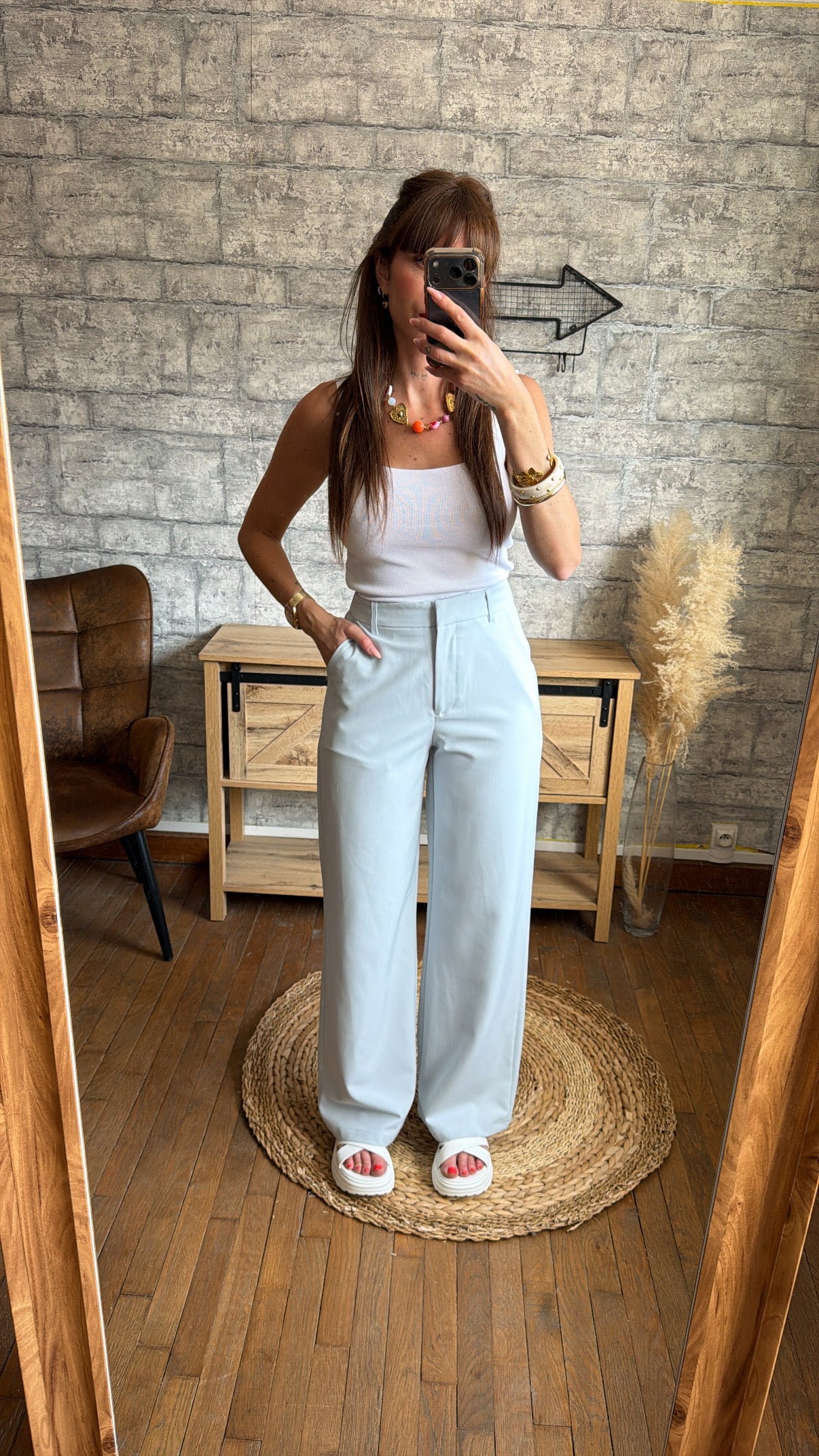 Pantalon Arnold Bleu
