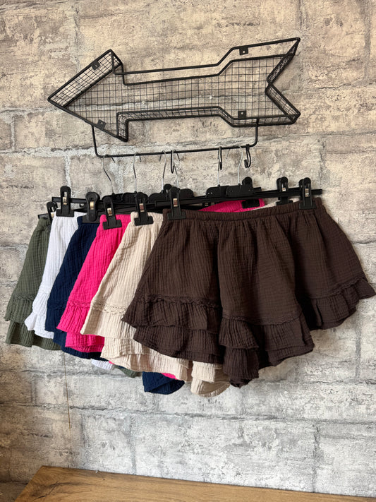 Jupe-Short Coton