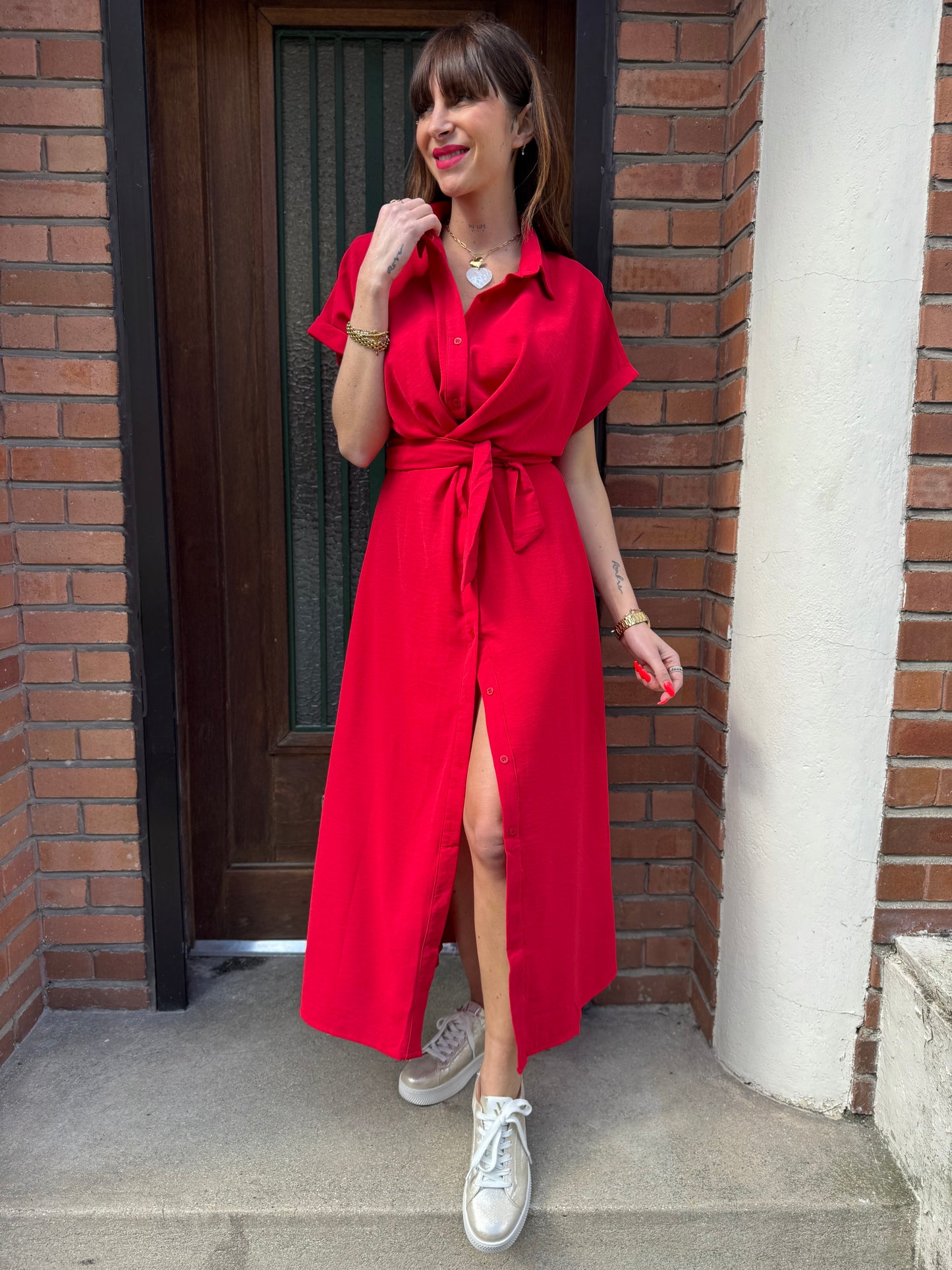 Robe Louise Rouge