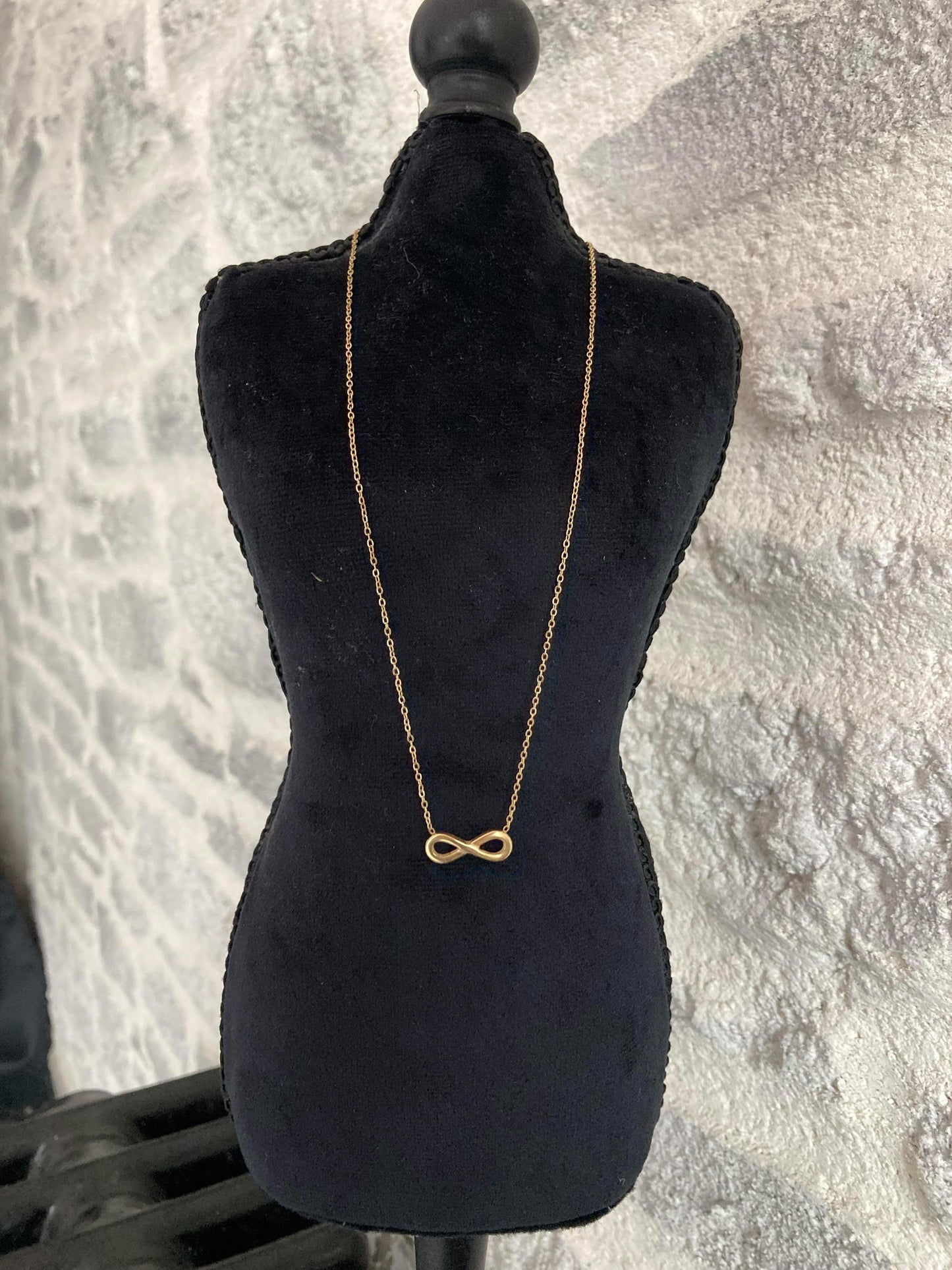 Collier infini or