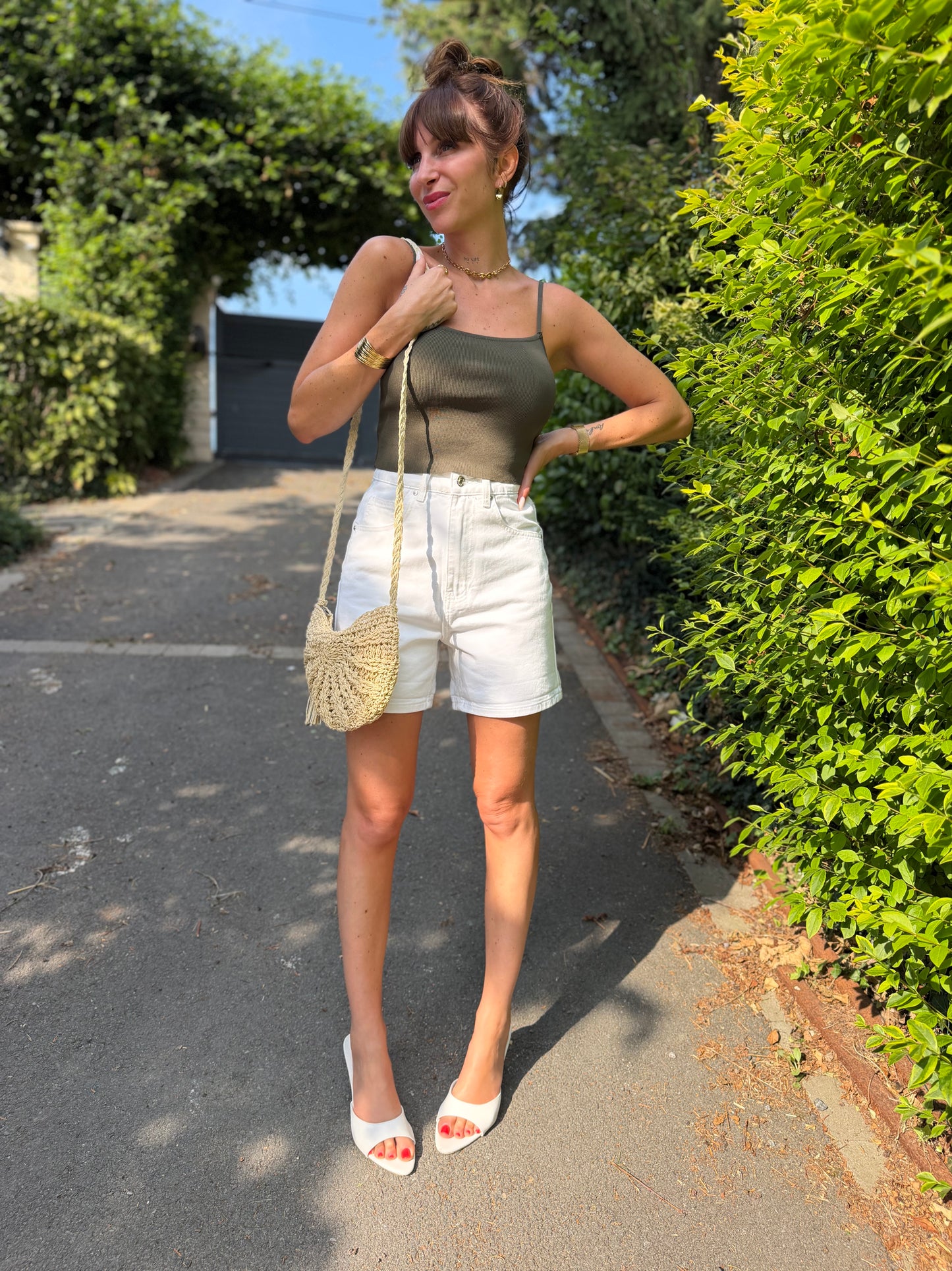 Short Blanc