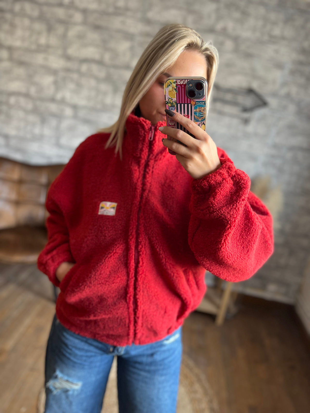 Veste Teddy Ruby