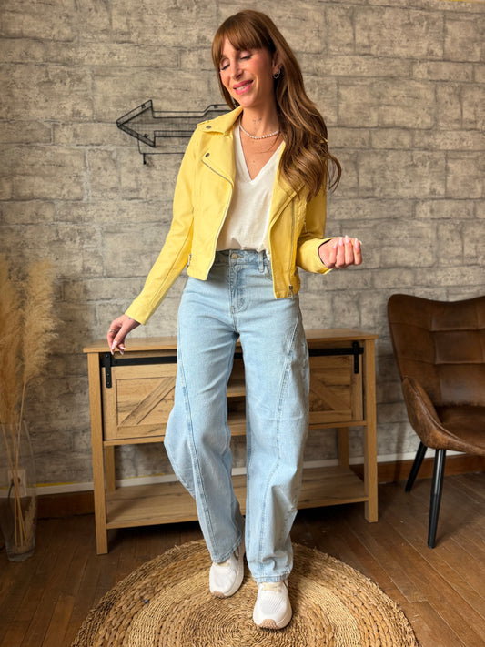 Veste Perfecto Jaune