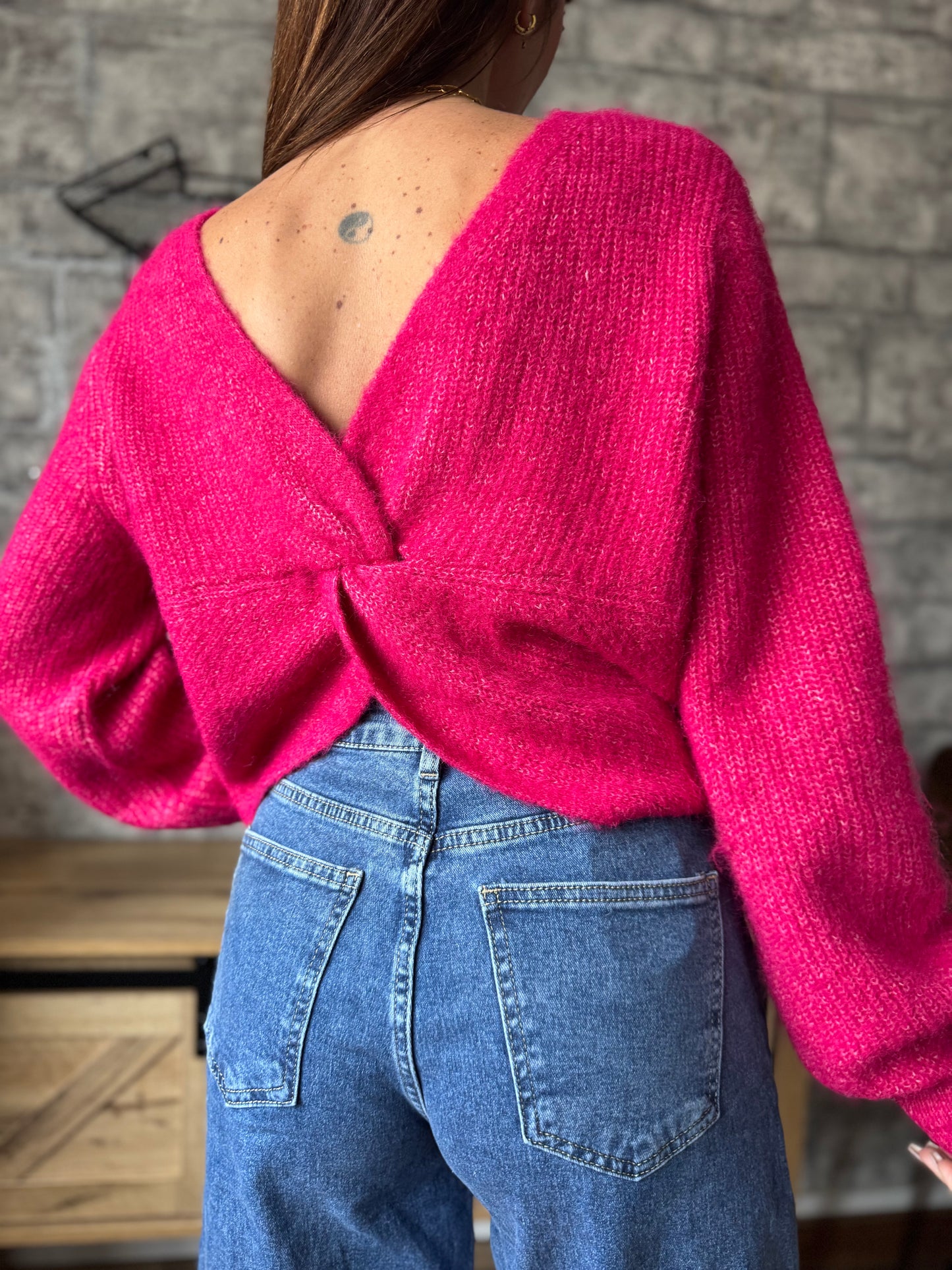 Pull Emma Reversible Fushia