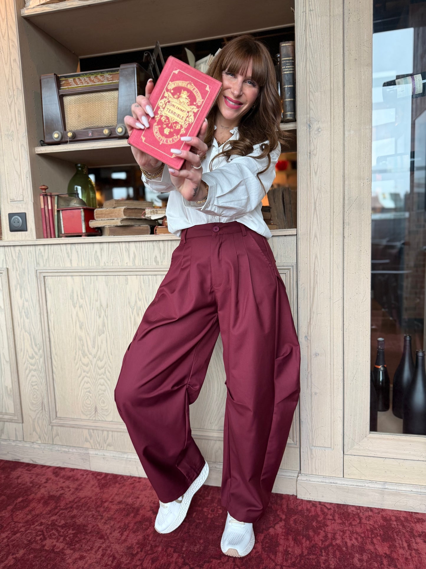 Pantalon M. Bordeaux