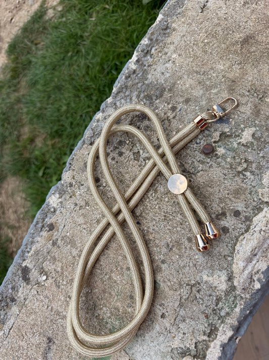 Cordon Téléphone Doré