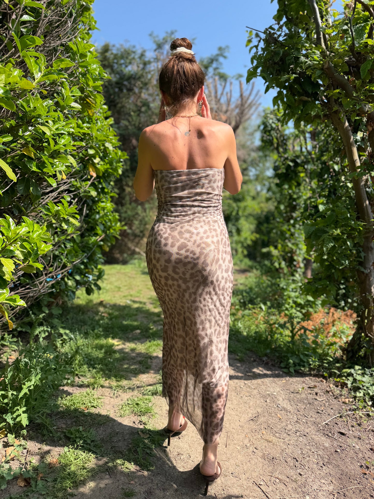 Robe Sirène Léopard