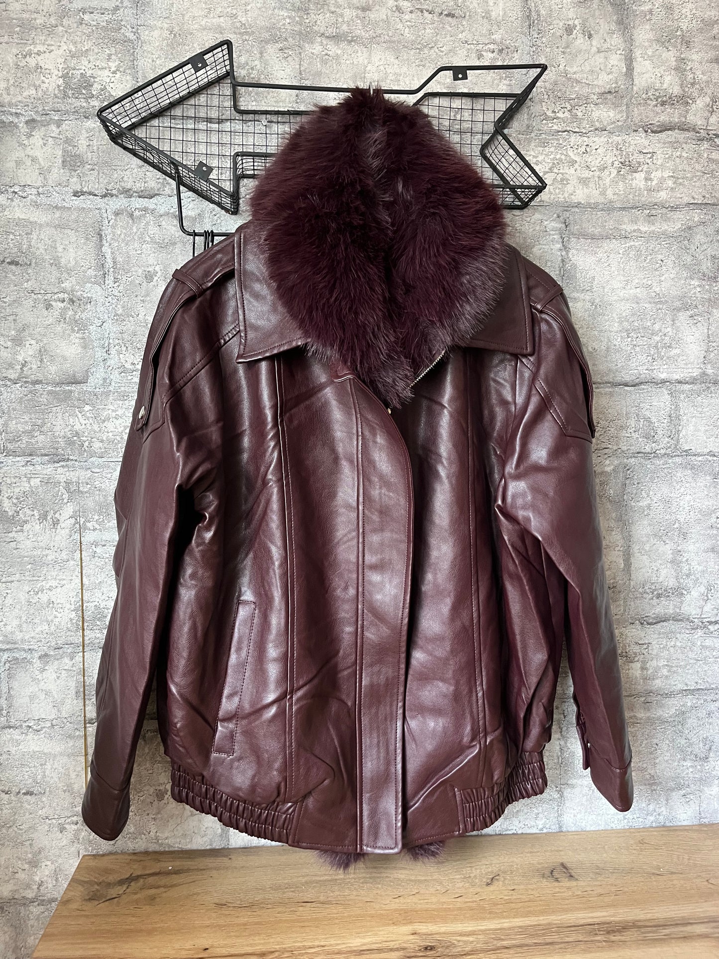 Veste Artika Bordeaux (fourrure amovible)