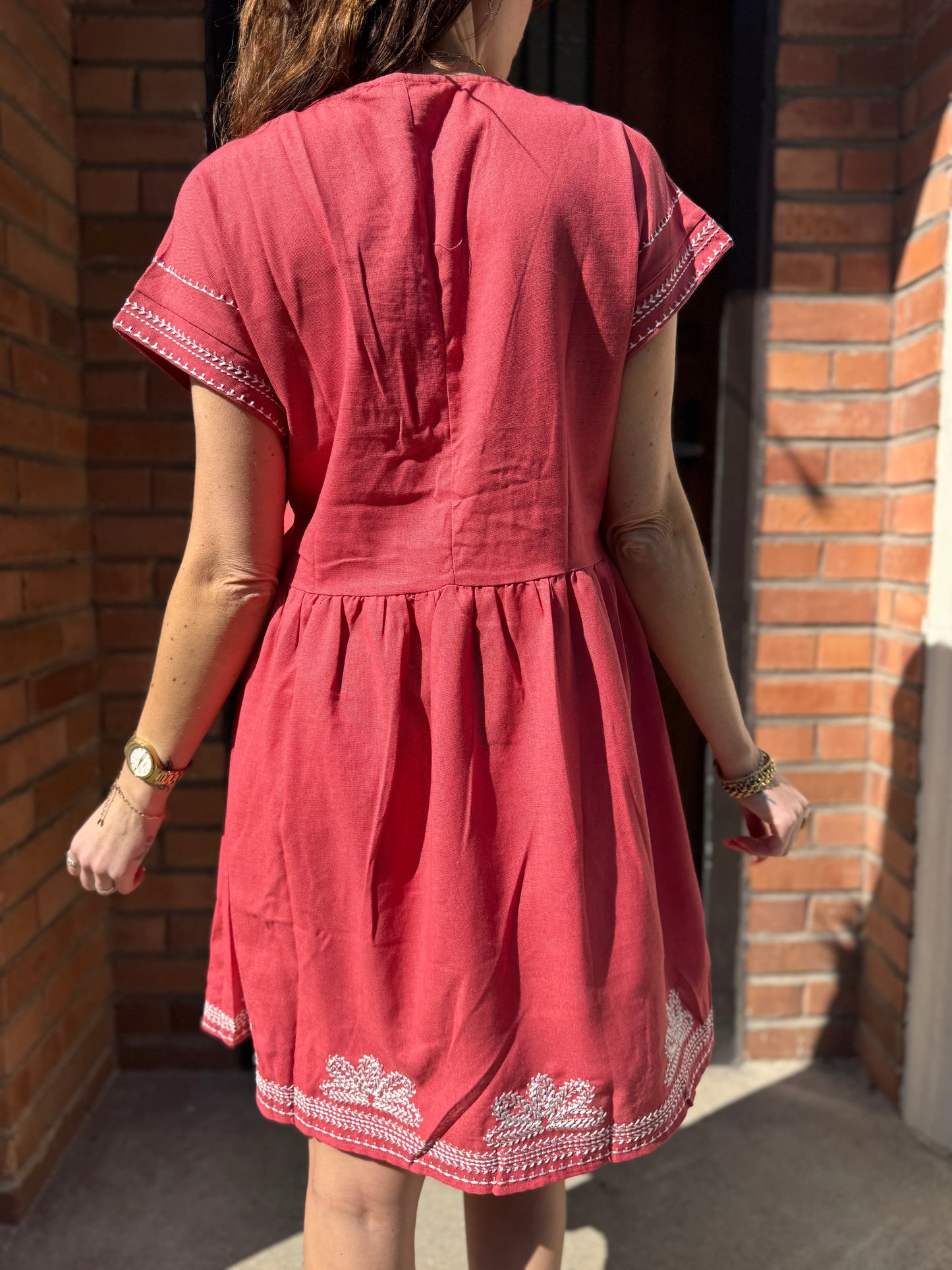 Robe Zoé Terracotta