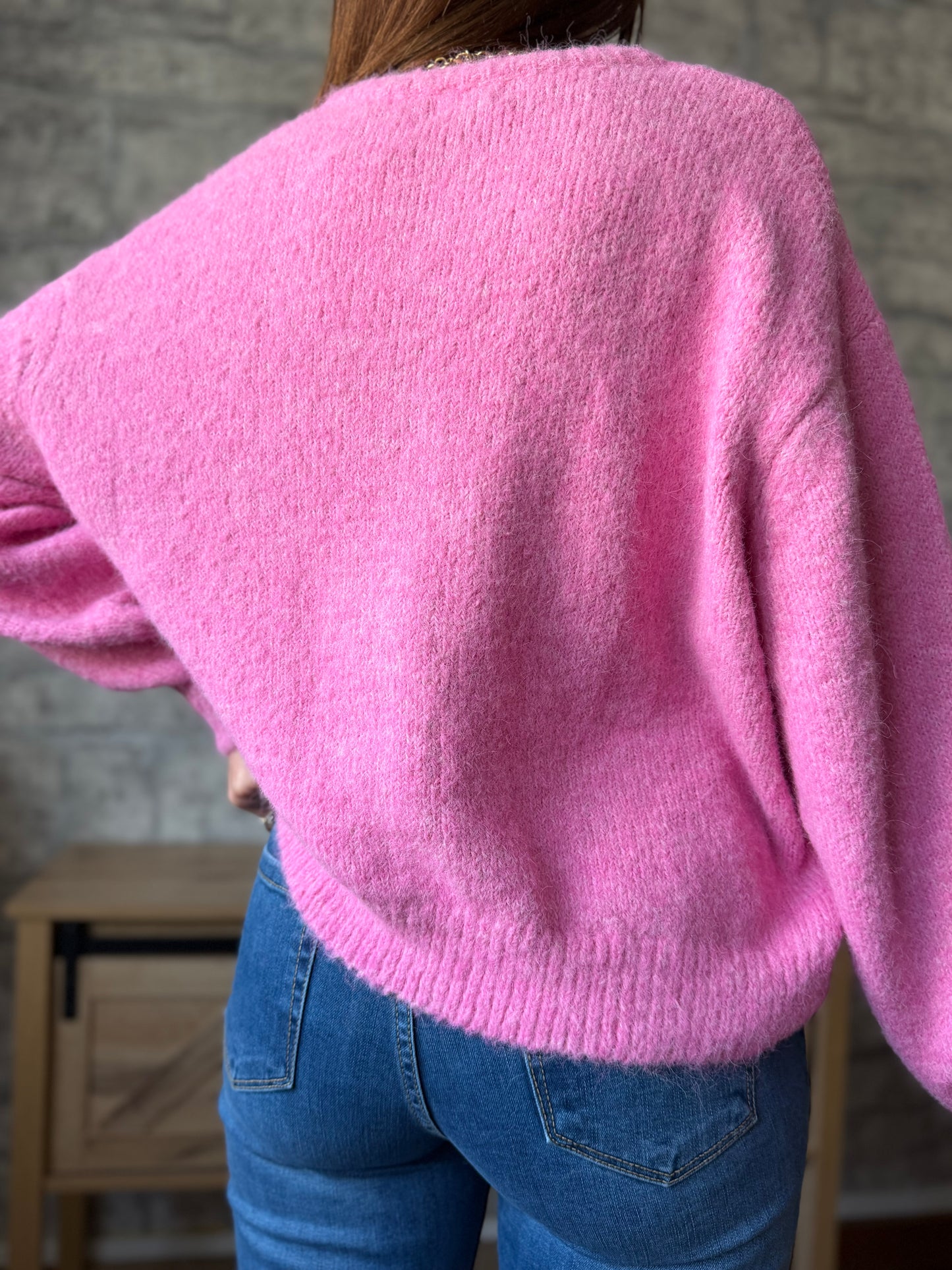 Gilet Elliot Rose Bonbon