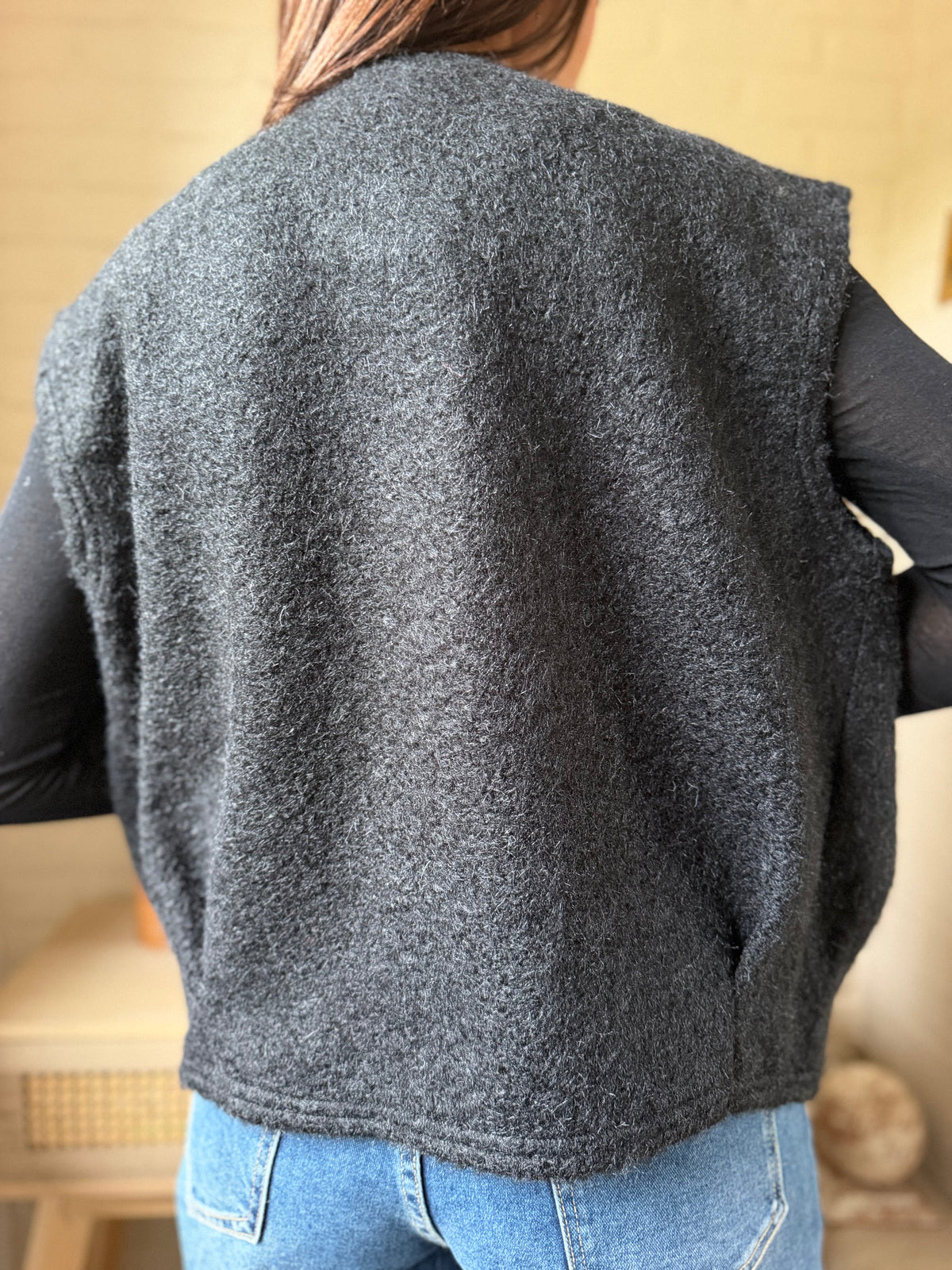 Gilet Sans Manches Noir