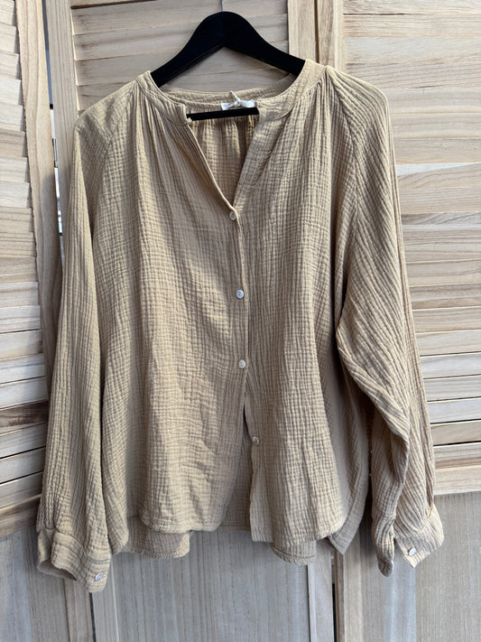 Chemise Coton Sable Pulpeuse