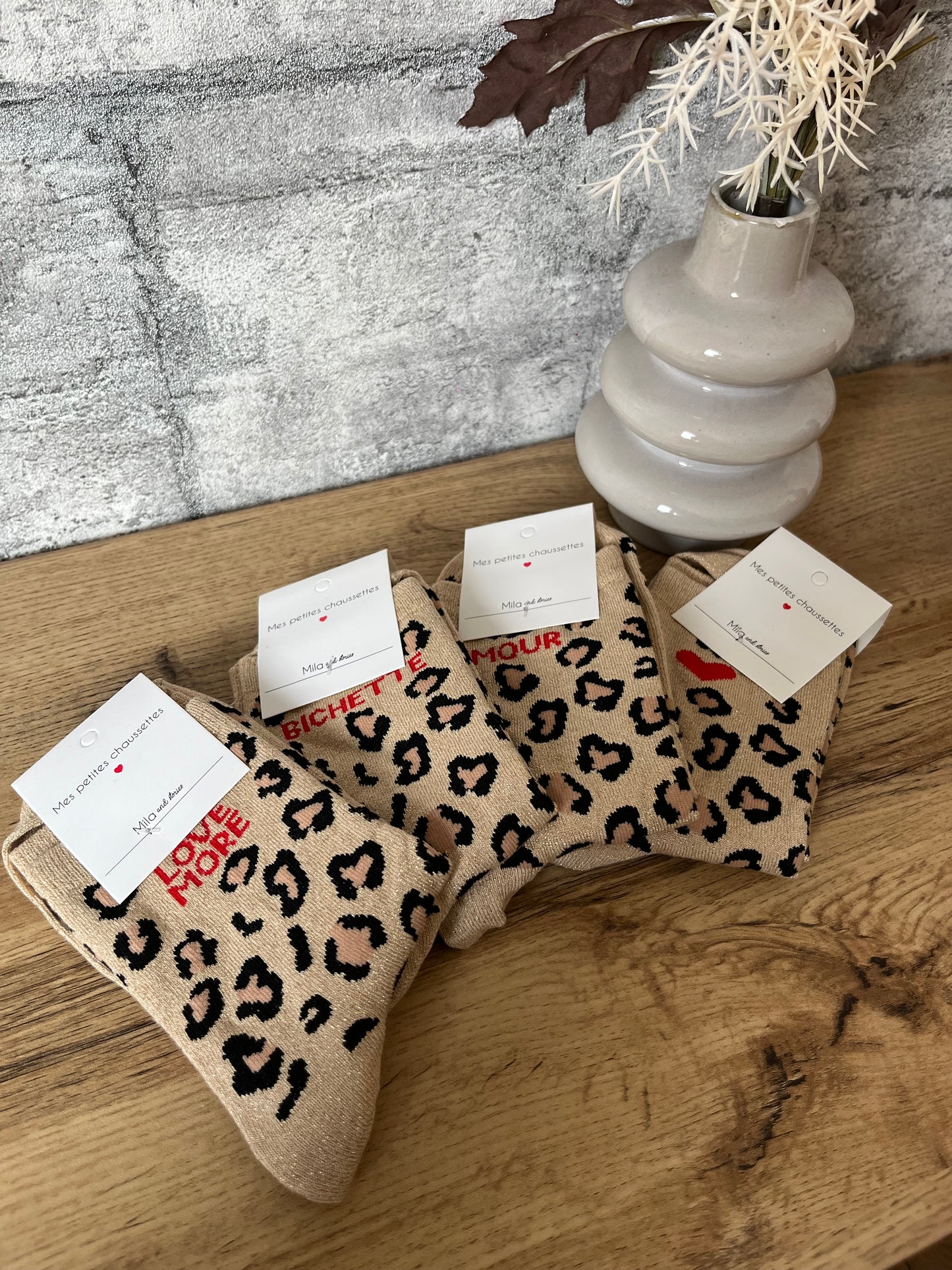 Chaussettes Léopard
