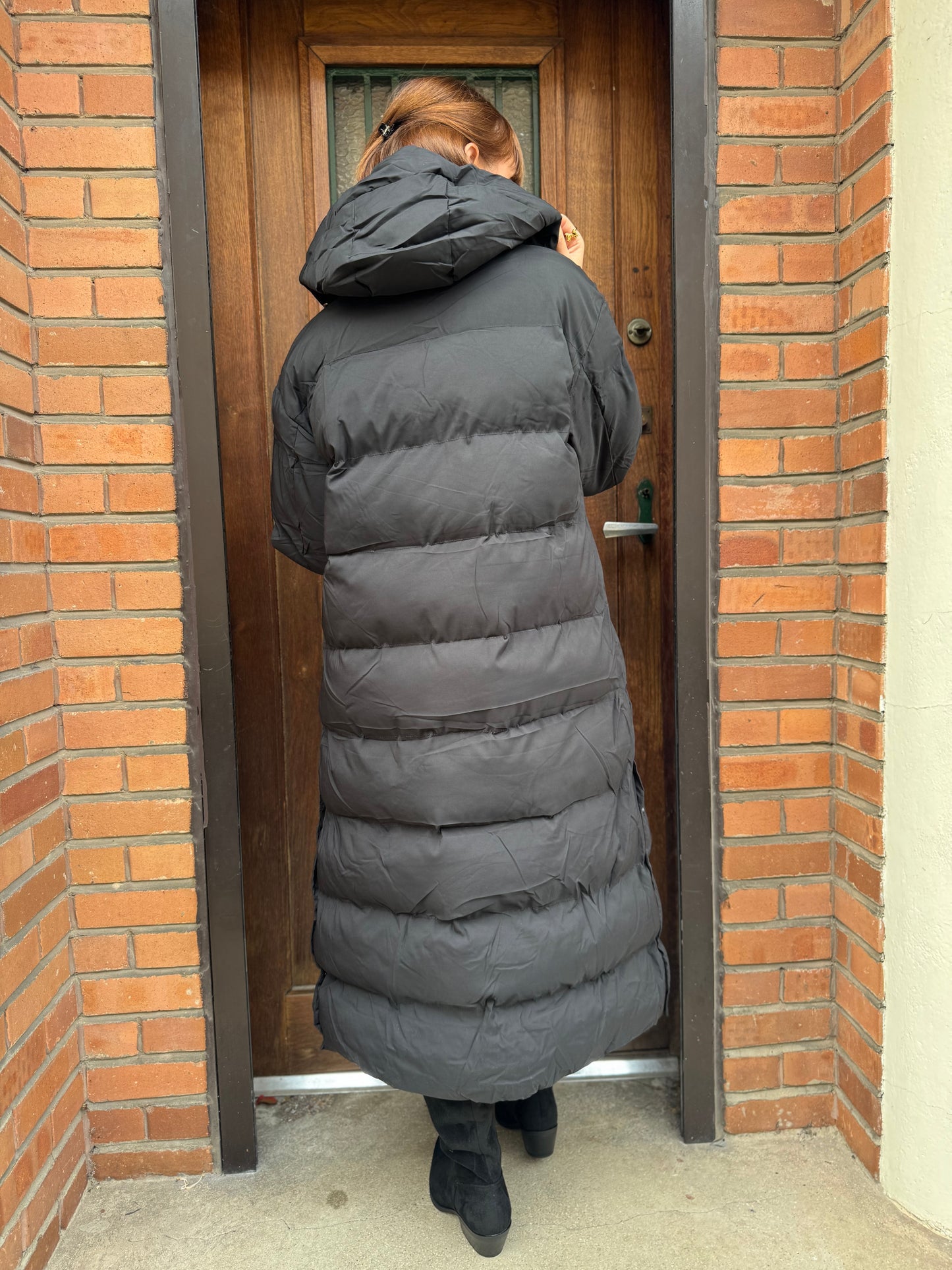 Doudoune Longue Noir