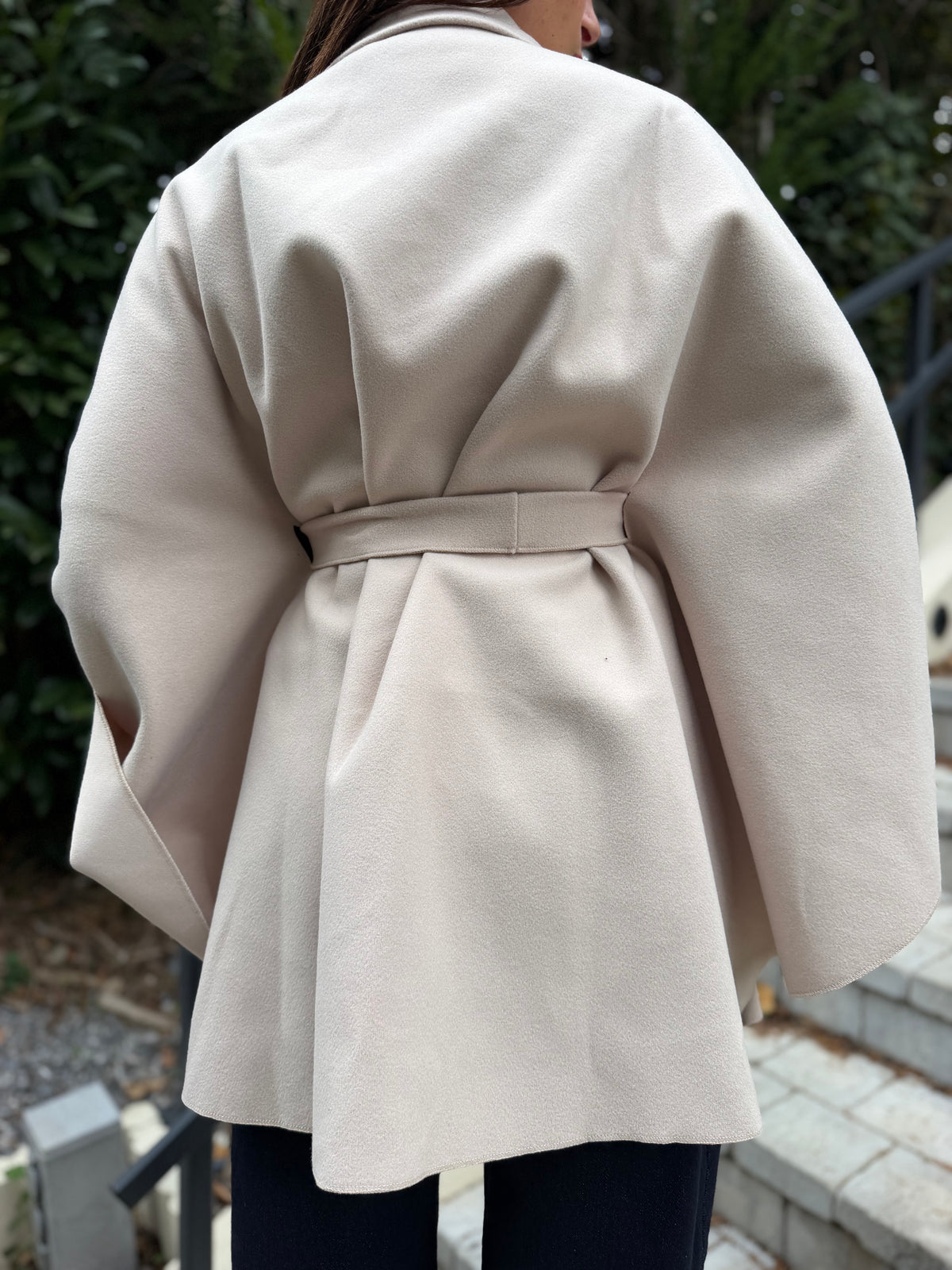 Manteau Cape Écru