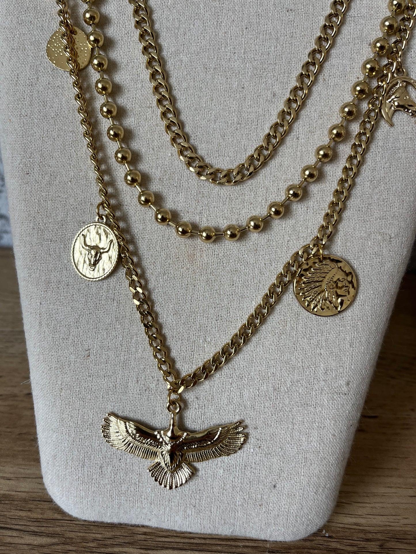 Collier Triples Aigle