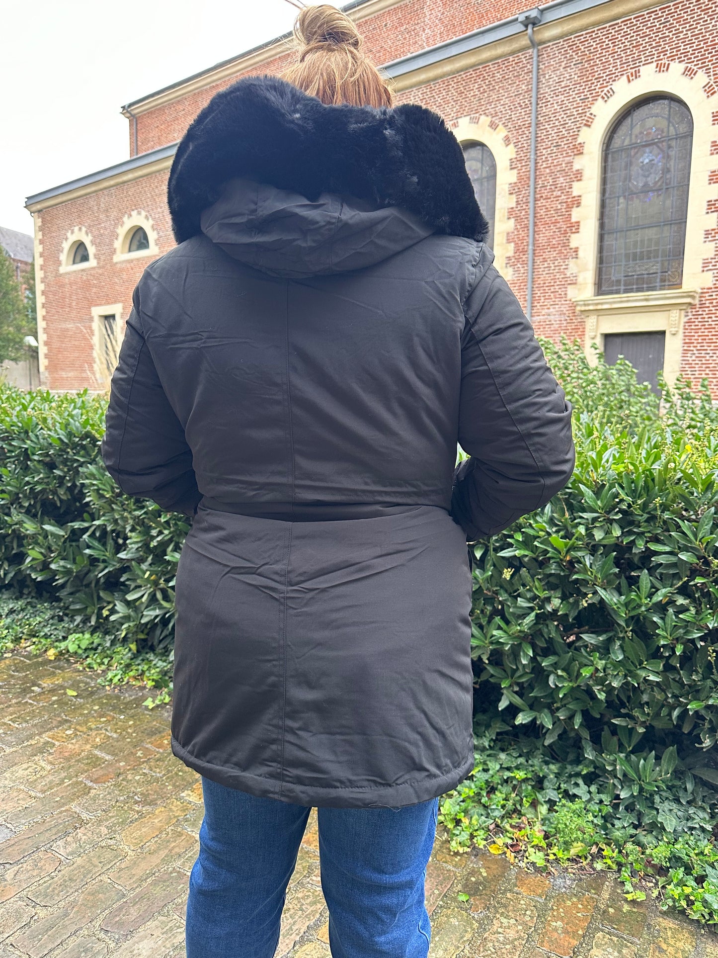 Parka Noir (Réversible Doudoune) Pulpeuse