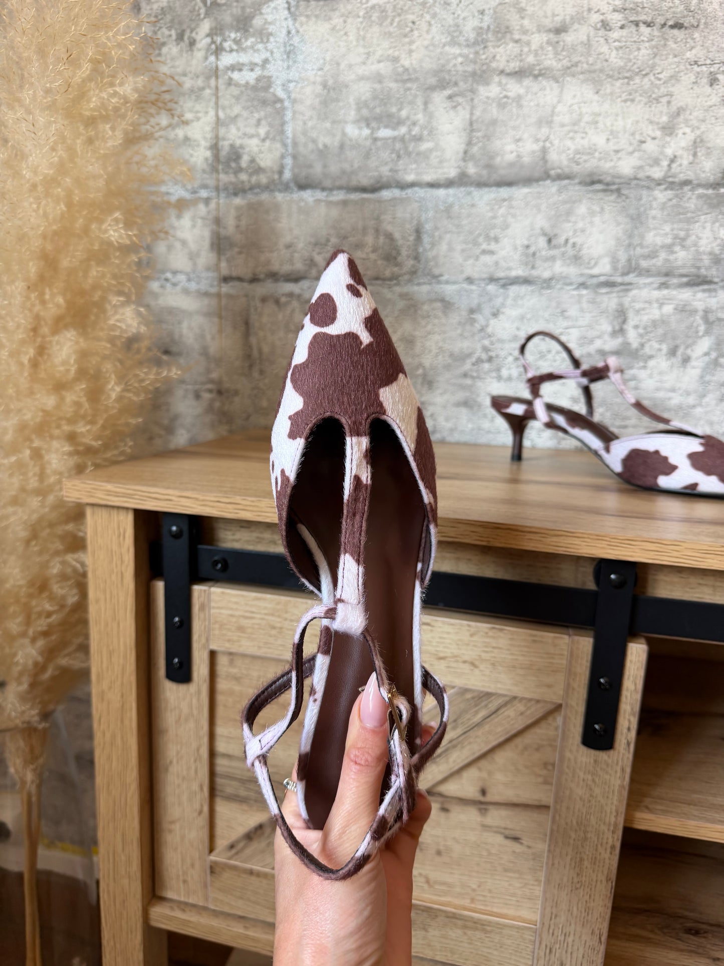 Escarpins Vache