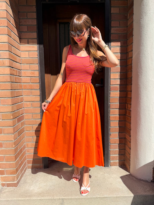 Robe Rosalie Orange