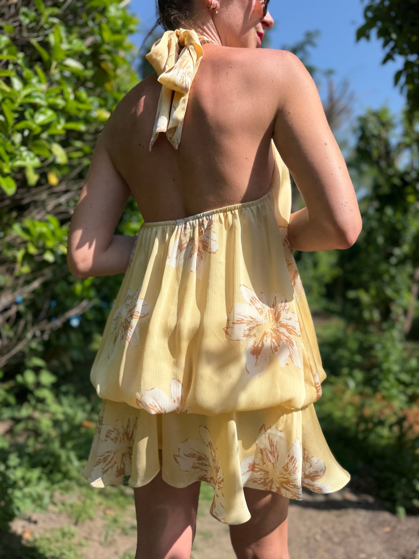 Robe Short Falbala