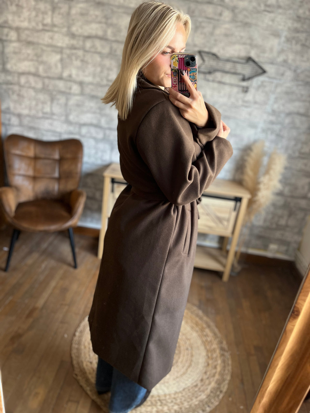 Trench Antony chocolat