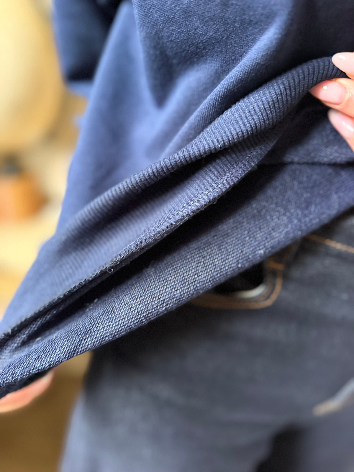 Sweat Smile Bleu Marine