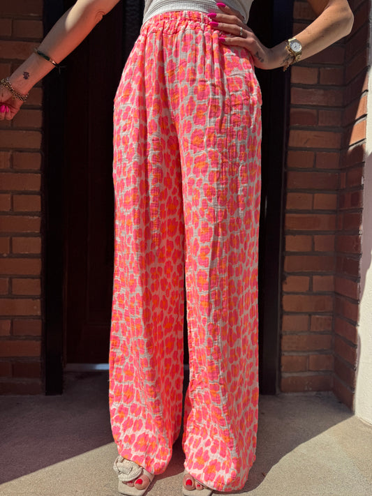 Pantalon Léopard Fluo NEW