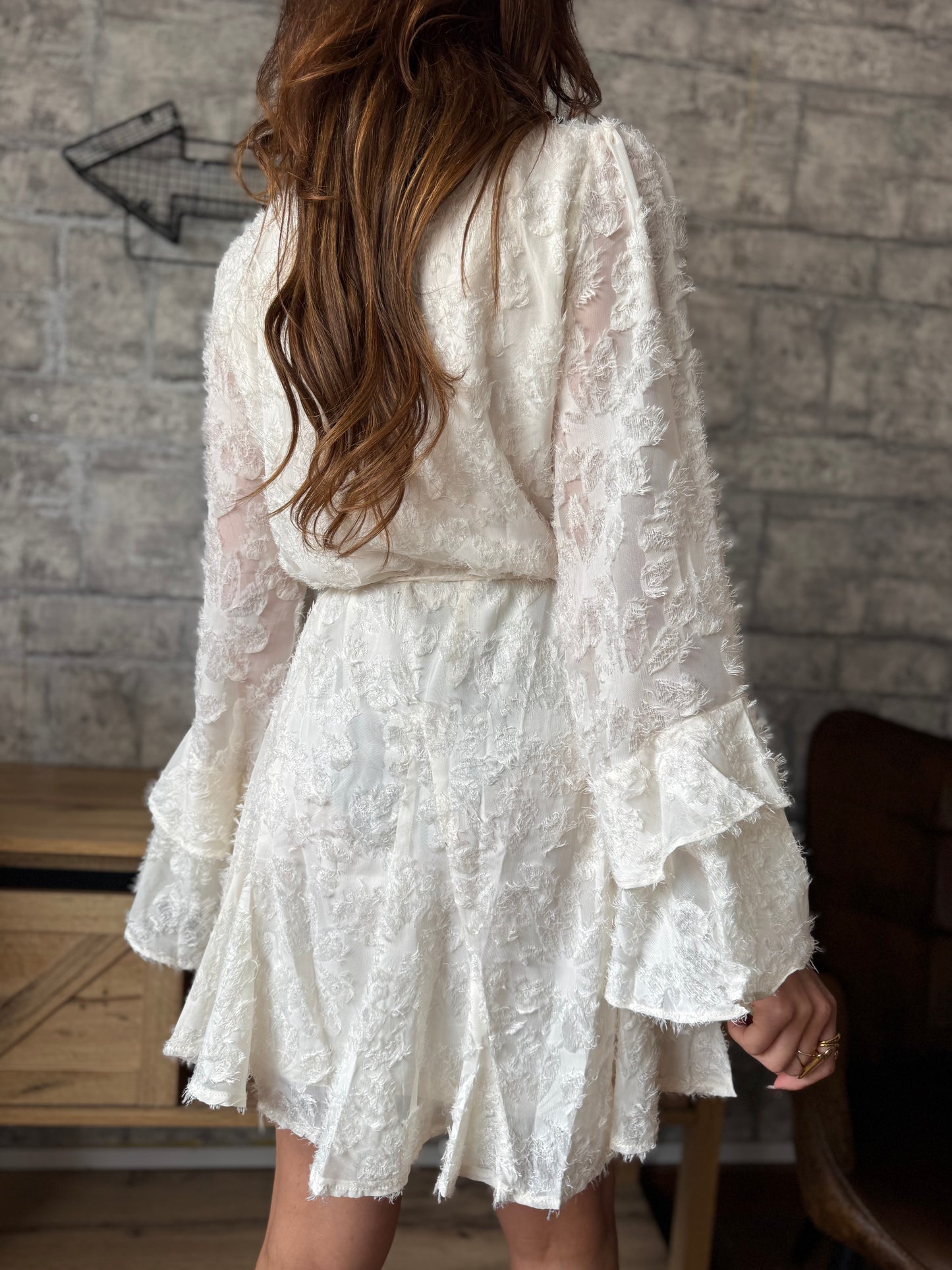 Robe Emy Bis Écru