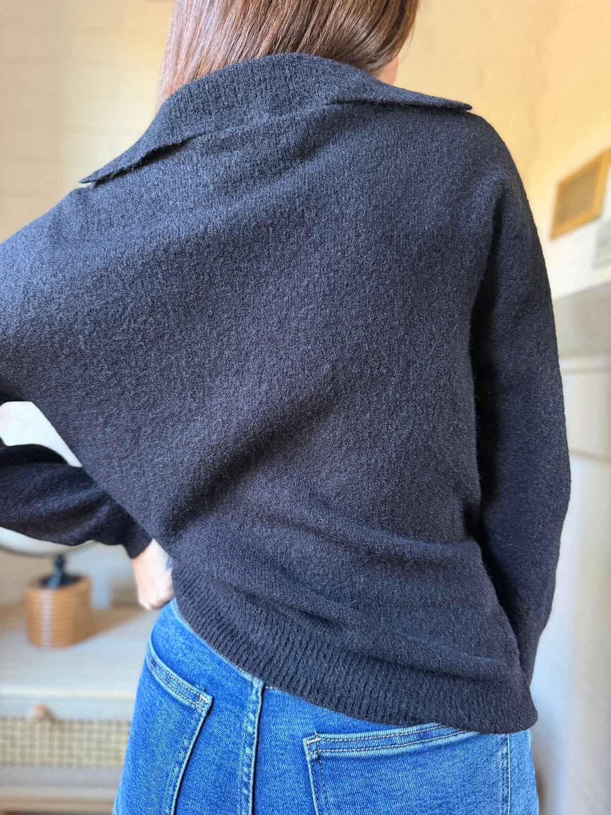 Pull Polo Noir