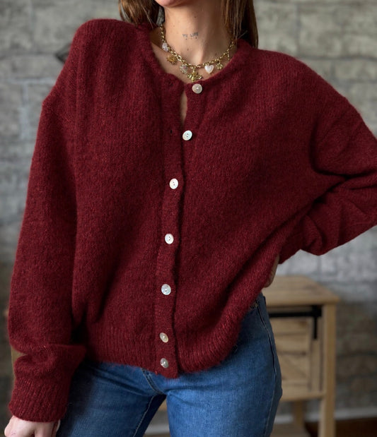 Gilet Elliot Bordeaux