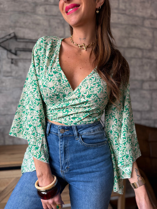 Top Lilou Vert